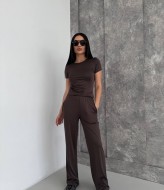 Костюм трійка лонг, футболка і штани ELZ-641A550