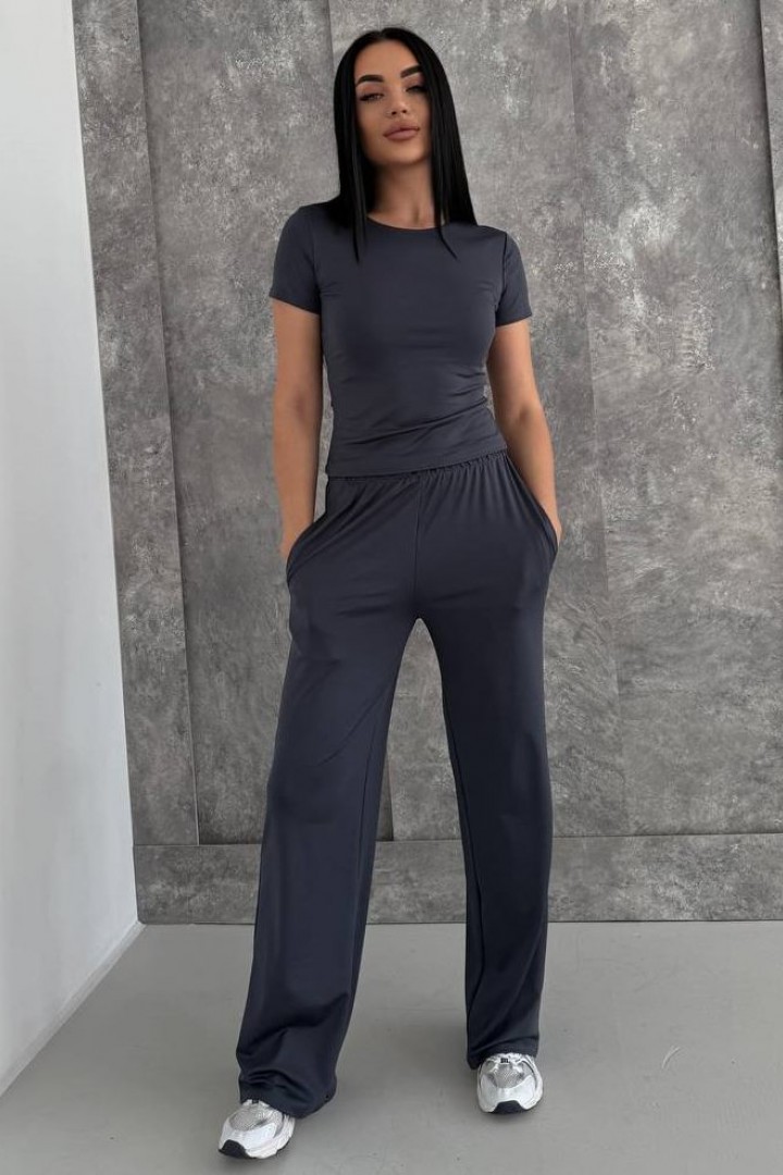 Костюм трійка лонг, футболка і штани ELZ-641A550