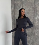 Костюм трійка лонг, футболка і штани ELZ-641A550