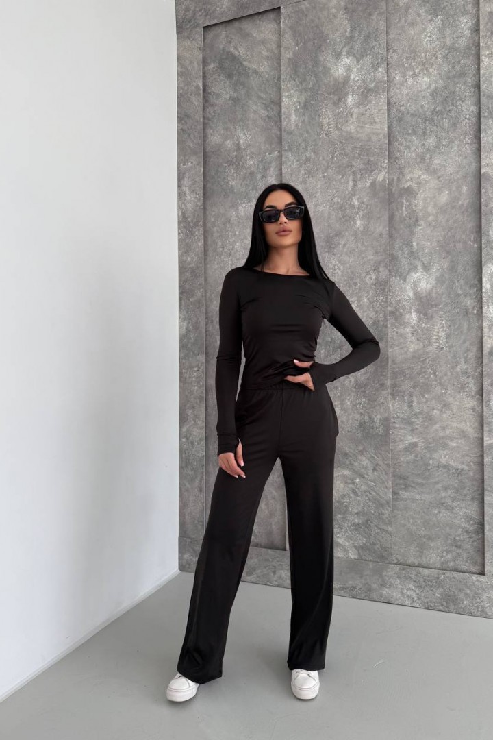 Костюм трійка лонг, футболка і штани ELZ-641A550