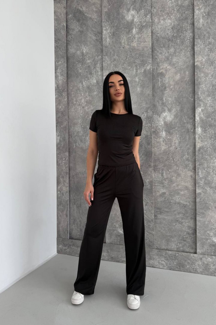 Костюм трійка лонг, футболка і штани ELZ-641A550