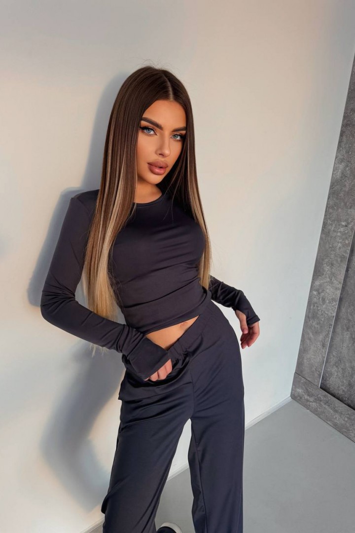 Костюм двойка лонгслив и брюки ELZ-640A380