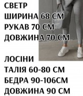 Костюм свитер и лосины с эффектом утяжки ELZ-3094A1100