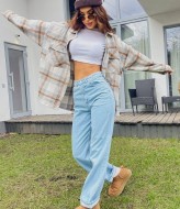 Джинсы трубы-палаццо ELZ-717A950