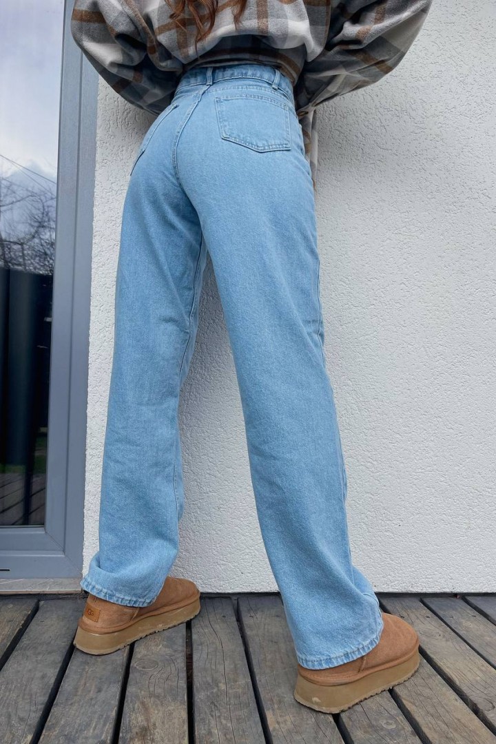 Джинсы трубы-палаццо ELZ-717A950