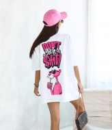 Футболка удлиненная женская CUR-868A470