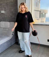 Футболка удлиненная женская CUR-868A470