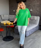 Футболка удлиненная женская CUR-868A470