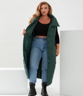 Длинный стеганый жилет NU-1383A700