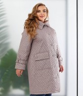 Стеганая куртка-пальто NU-1382A29