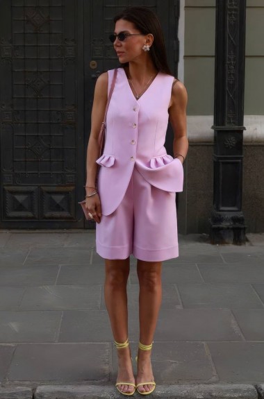 Костюм шорты и жилет LUC-966A589 Костюм шорты и жилет LUC-966A589