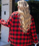 Женская клетчатая рубашка  JA-805.3A400