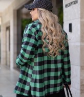 Женская клетчатая рубашка  JA-805.3A400