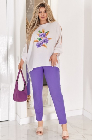 Брючний костюм двійка VOJ-1006A680 Брючний костюм двійка VOJ-1006A680