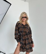 Сучасна сукня -сорочка YBY-829A300