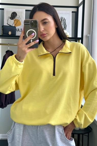 Свитшот с молнией EST-5924A550