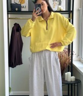 Свитшот с молнией EST-5924A550