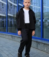 Брючный костюм в полоску EV-2581A720