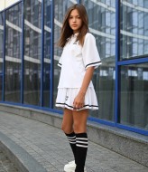 Трендовий комплект із спідницею EV-2555A620