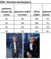 Брючный костюм в полоску EV-2581A720