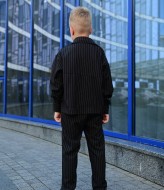 Брючный костюм в полоску EV-2581A720