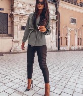 Кашемировое полупальто женское KC-0500A780