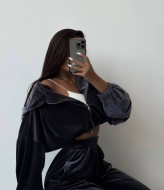 Спортивный костюм велюр женский IMMA-382A590