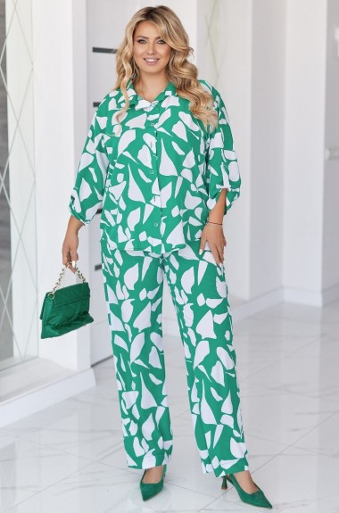 Элегантный брючный костюм VOJ-1035A650