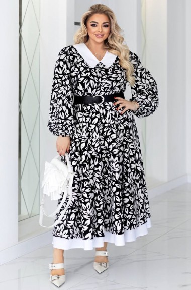 Сукня з комірцем EY-660A24B27