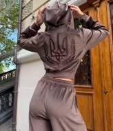 Спортивный костюм с вышивкой DMP-A7244A1000