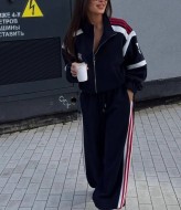 Спортивний костюм з лампасами BER-781A1500