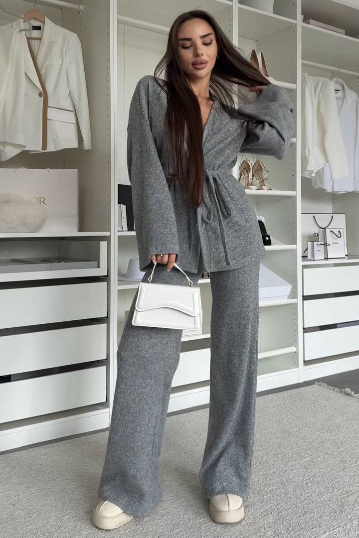 Костюм двойка кимоно+штаны INNA-755A820