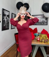 Женское нарядное платье YM-05349A16