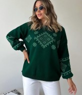 Свитер с узором  IND-5075A510