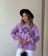 Свитер с узором  IND-5075A510