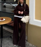 Флисовый женский спортивный костюм  ANM-396A650