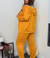 Замшевый спортивный костюм женский AD-7853.1A360