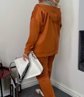 Замшевый спортивный костюм женский AD-7853.1A360