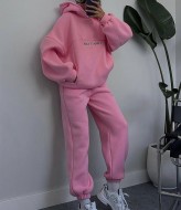 Спортивный костюм трехнитка на флисе женский DMP-R1146A550