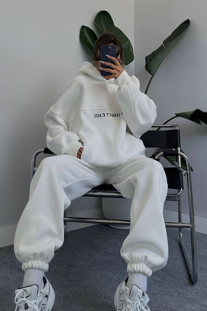 Спортивный костюм трехнитка на флисе женский DMP-R1146A550