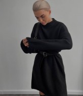 Платье с поясом DMP-R956A440