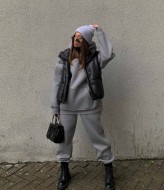 Спортивный теплый костюм женский  DMP-R1188A420