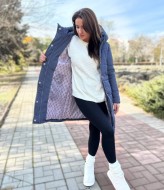 Пальто женское с поясом KG-85A800