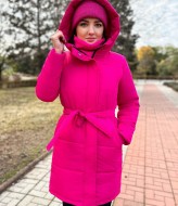 Пальто женское с поясом KG-85A800