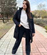 Пальто женское с поясом KG-85A800