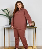 Костюм спортивный женский батал  NF-3761A470