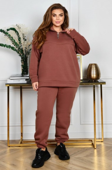 Костюм спортивный женский батал  NF-3761A470