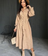 Платье из вельвета  IMMA-086A510