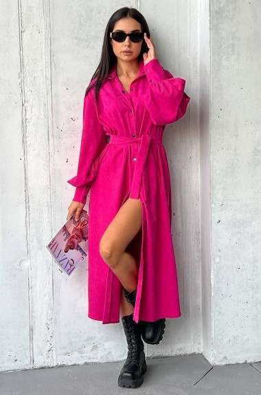 Платье из вельвета  IMMA-086A510 Платье из вельвета  IMMA-086A510