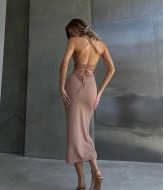 Облегающее платье на бретельках INNA-525A350